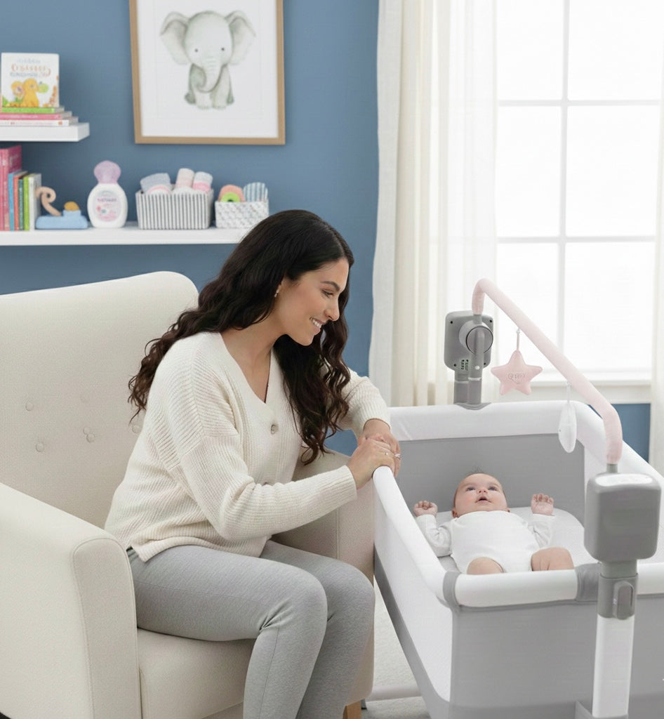Smart Auto-Rocking Bassinet