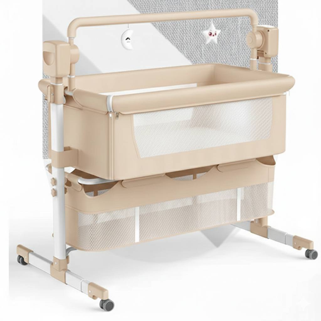 Smart Auto-Rocking Bassinet